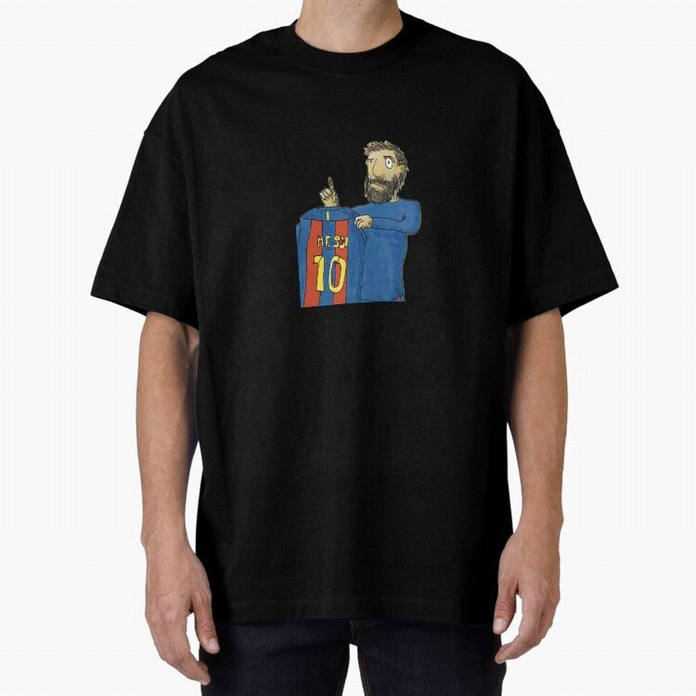 Lionel Messi and the magic shirt Oversized T-Shirt Feel the Heartbeat of Global Football Passion for FIFA World Cup 2026 Group Stage, Made for CR7 and Messi, Netherlands, Championship Spirit, Famous Goals, Roaring Crowds and International Football