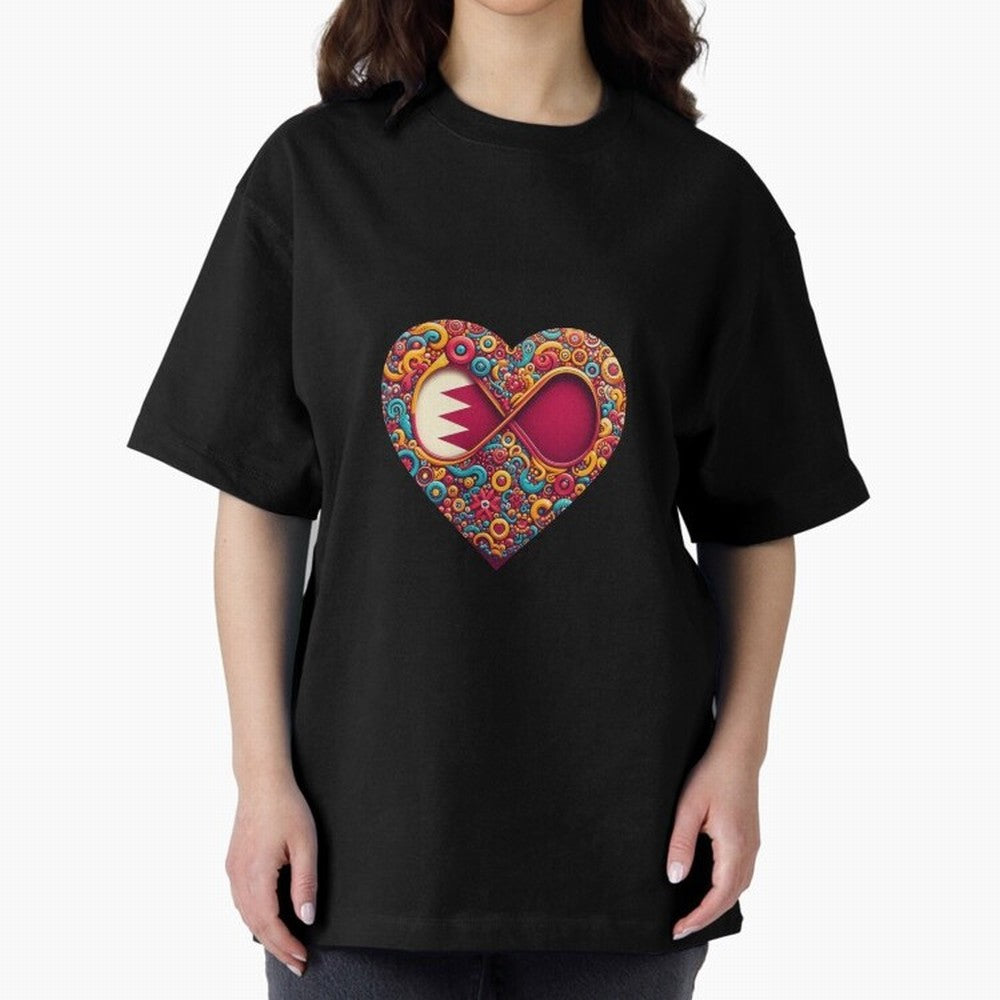 Qatar lover : From EgyApe Artists Oversized T-Shirt Fuel Your Fan Pride for FIFA World Cup 2026 USA Canada Mexico Featuring Mbappe and Neymar, Argentina Energy, Worldwide Fan Energy, Dramatic Goals, Stadium Lights and Championship Celebrations;