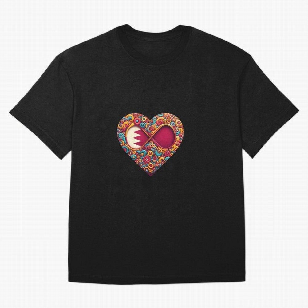 Qatar lover : From EgyApe Artists Oversized T-Shirt Fuel Your Fan Pride for FIFA World Cup 2026 USA Canada Mexico Featuring Mbappe and Neymar, Argentina Energy, Worldwide Fan Energy, Dramatic Goals, Stadium Lights and Championship Celebrations;