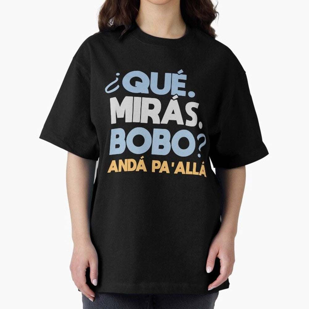 Que miras bobo anda pa alla Classic T-Shirt Celebrate Soccer Greatness during Match Day Hype around FIFA World Cup 2026 USA Canada Mexico, Haaland, Argentina, France and Brazil, Global Supporter Spirit, Legendary Goals, National Colors and