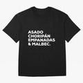 Argentine Cuisine Oversized T-Shirt Show Support during the FIFA World Cup 2026 USA Canada Mexico Journey through Haaland Highlights, Portugal, Spain and Germany Pride, Stadium Chants, National Pride, Trophy Dreams and Unforgettable Football
