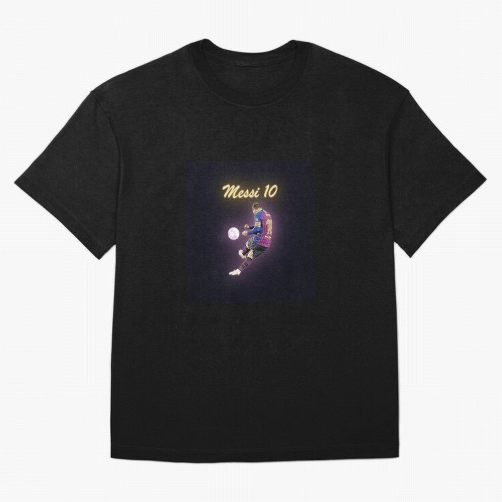 Messi Free Kick Graphic T-Shirt Cheer through Every Moment of FIFA World Cup 2026 USA Canada Mexico for Fans of Cristiano Ronaldo, Haaland and CR7 and Portugal, Spain and Germany, Bringing Sports Nostalgia, International Competition, Famous Players