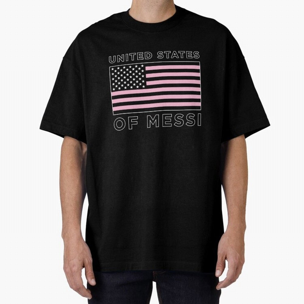 United States of Messi Premium T-Shirt Celebrate Classic Football Spirit in FIFA World Cup 2026 USA Canada Mexico for Fans of CR7 and Messi and England, France and Netherlands, Bringing Stadium Chants, National Pride, Trophy Dreams and