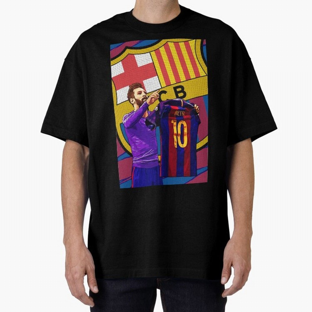 Messi Goat in FC Barcelna Premium T-Shirt Represent Football Lovers during FIFA World Cup 2026 Built around Messi, Germany Energy, Tournament Hype, Historic Matchups, Family Viewing Parties and Global Sports Pride; Ideal for Football Dads, Football