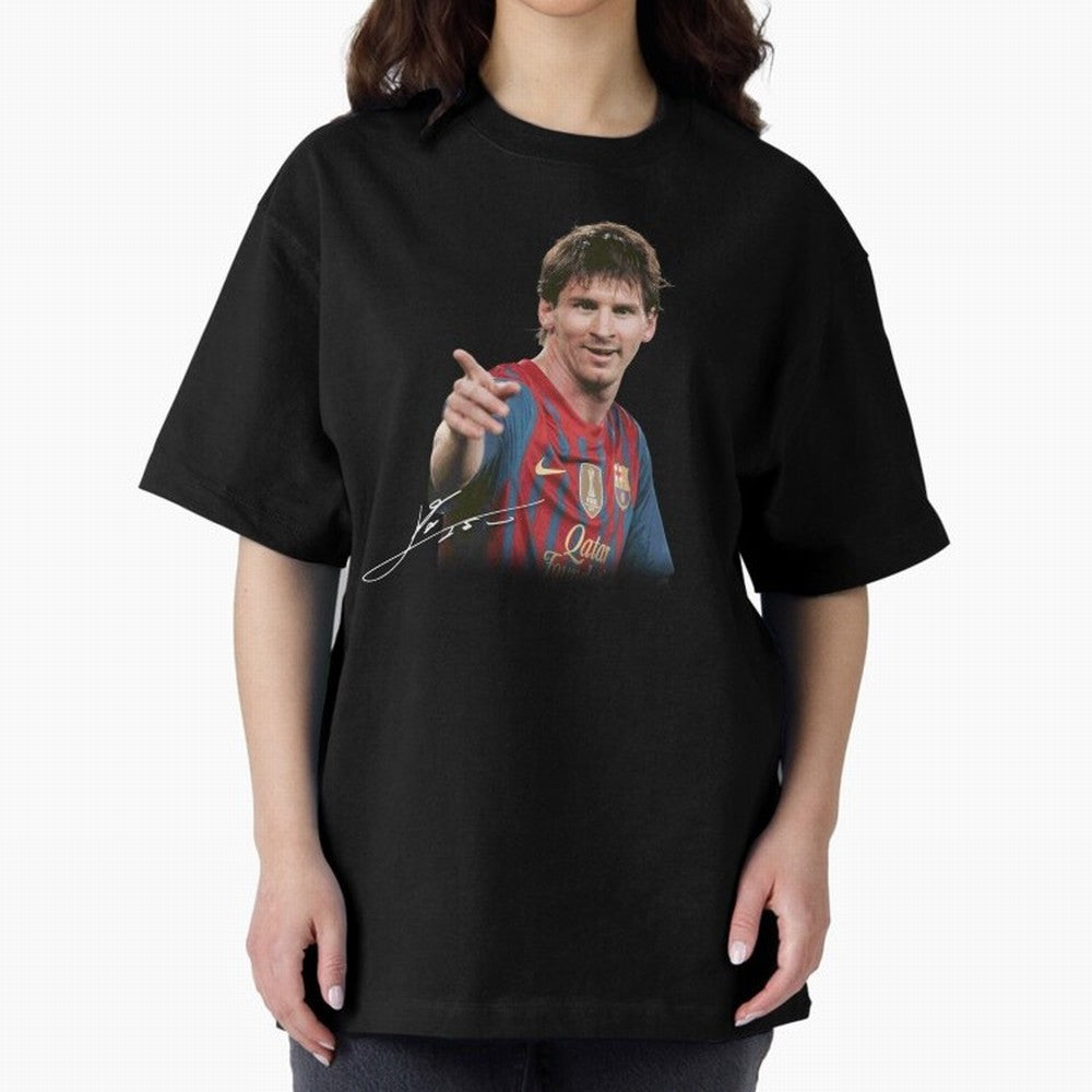 Messi T-Shirt ¡ª ¡°Young Messi¡± Premium T-Shirt Join Supporters Worldwide for Global Football Passion for FIFA World Cup 2026 Group Stage, Connected to Messi and Cristiano Ronaldo, Brazil, Championship Spirit, Famous Goals, Roaring Crowds and