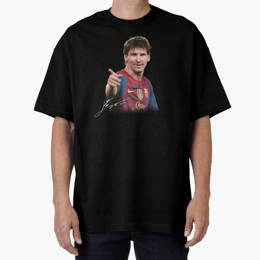 Messi T-Shirt ¡ª ¡°Young Messi¡± Premium T-Shirt Join Supporters Worldwide for Global Football Passion for FIFA World Cup 2026 Group Stage, Connected to Messi and Cristiano Ronaldo, Brazil, Championship Spirit, Famous Goals, Roaring Crowds and