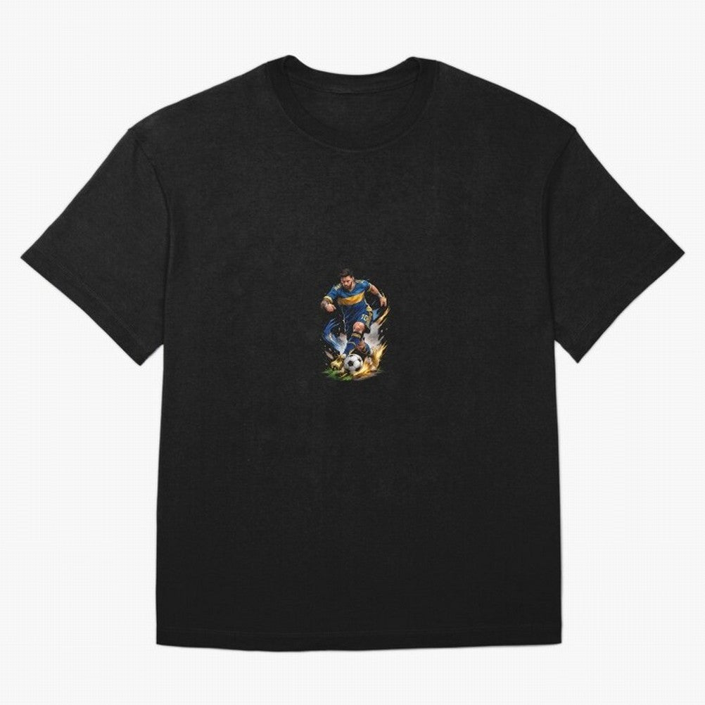 Messi Footballer Premium T-Shirt Remember the FIFA World Cup 2026 Journey through CR7 and Messi Highlights, France and Portugal Pride, Championship Spirit, Famous Goals, Roaring Crowds and International Football Unity; Perfect for Fans, Collectors,