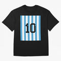 Lionel Messi 10 Premium T-Shirt Show Up for the Glory of the FIFA World Cup 2026 Journey through Messi, CR7 and Mbappe Highlights, Argentina and Brazil Pride, Fan Favorite Moments, National Team Passion, Big Match Drama and Soccer History; Great