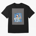 Lionel Messi Triumphant Argentina Portrait Graphic T-Shirt Carry FIFA World Cup 2026 USA Canada Mexico Made for Messi, Neymar and Mbappe, Argentina Energy, Football History, Final Match Energy, Crowd Noise and Once in a Lifetime Moments; Perfect