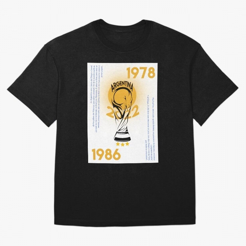WORLD CHAMPIONS ARGENTINA Premium T-Shirt Celebrate Every Goal in Match Day Hype around FIFA World Cup 2026, Haaland and Mbappe, Argentina and Brazil, Vintage Soccer Flavor, Modern Football Stars, National Flags and Final Night Emotion; Great for