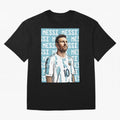 Lionel Messi Premium T-Shirt Celebrate FIFA World Cup 2026 USA Canada Mexico Spirit, Capturing England, Messi, CR7 and Mbappe, Stadium Chants, National Pride, Trophy Dreams and Unforgettable Football Memories; Ideal for Football Dads, Football