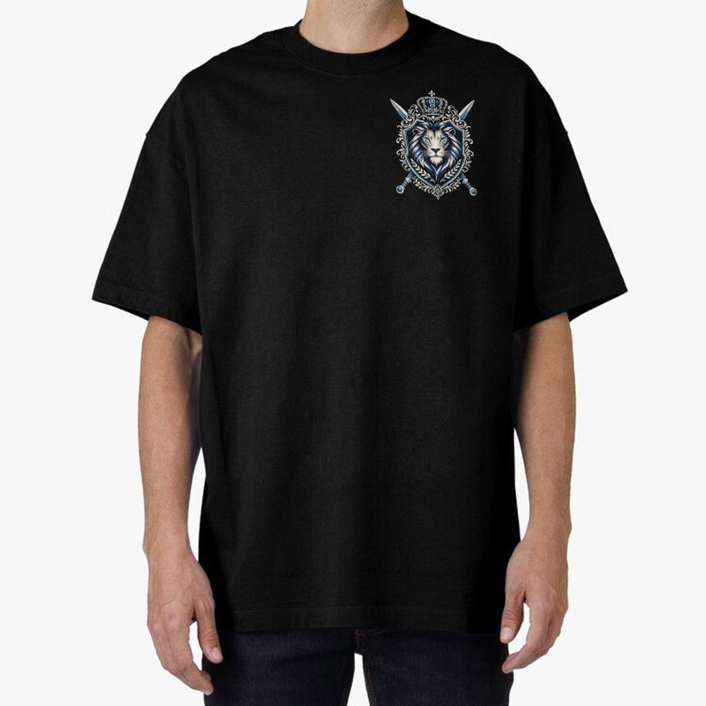 Majestic Lion Crest Emblem Premium T-Shirt Celebrate the Biggest Stage of the FIFA World Cup 2026 Group Stage Journey through Neymar Highlights, England and Germany Pride, Sports Nostalgia, International Competition, Famous Players and