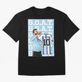 Lionel Messi Goat Premium T-Shirt Bring Bold Fan Energy to FIFA World Cup 2026 Group Stage Spirit, Built around France and Portugal, Messi and Cristiano Ronaldo, Global Supporter Spirit, Legendary Goals, National Colors and Tournament Celebration;