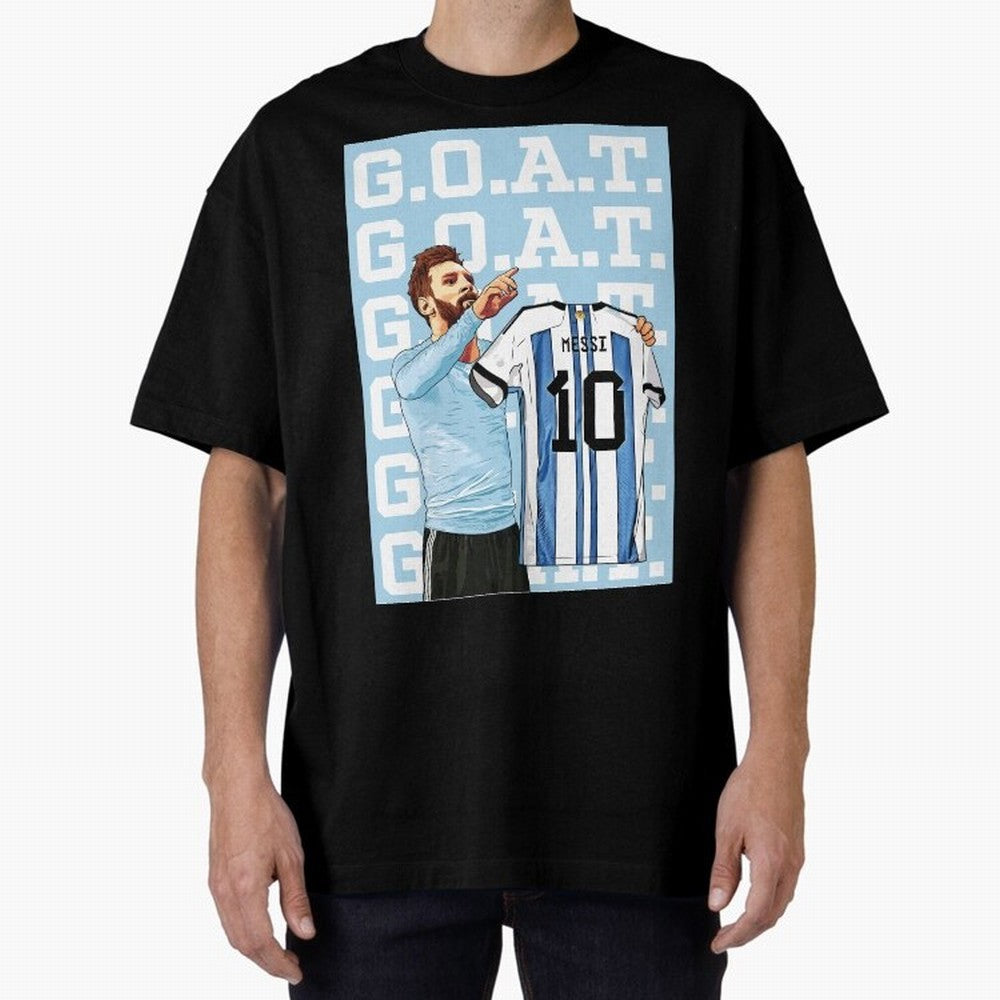 Lionel Messi Goat Premium T-Shirt Bring Bold Fan Energy to FIFA World Cup 2026 Group Stage Spirit, Built around France and Portugal, Messi and Cristiano Ronaldo, Global Supporter Spirit, Legendary Goals, National Colors and Tournament Celebration;