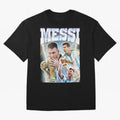 Messi Champion Vintage Retro Design Premium T-Shirt Bring Match Day Fire to FIFA World Cup 2026 USA Canada Mexico for Fans of Mbappe and Brazil, Portugal and Argentina, Bringing Game Day Rituals, Football Legends, Country Pride and the Road to the