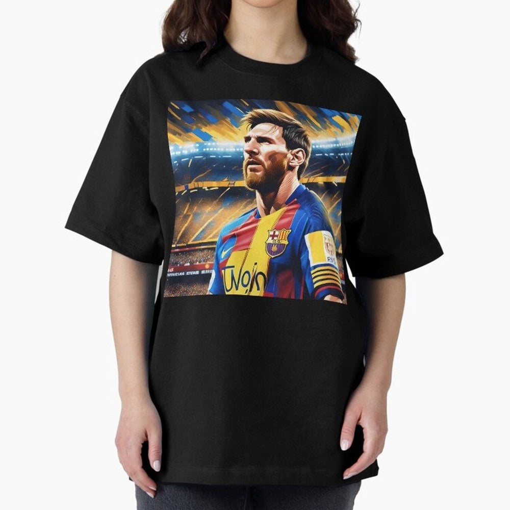 Lionel Messi Premium T-Shirt Celebrate Soccer Greatness during FIFA World Cup 2026 for Fans of Messi, Neymar and Mbappe and Portugal, Spain and Germany, Bringing Supporter Pride, Iconic Celebrations, Legendary Names and Global Match Day Energy;
