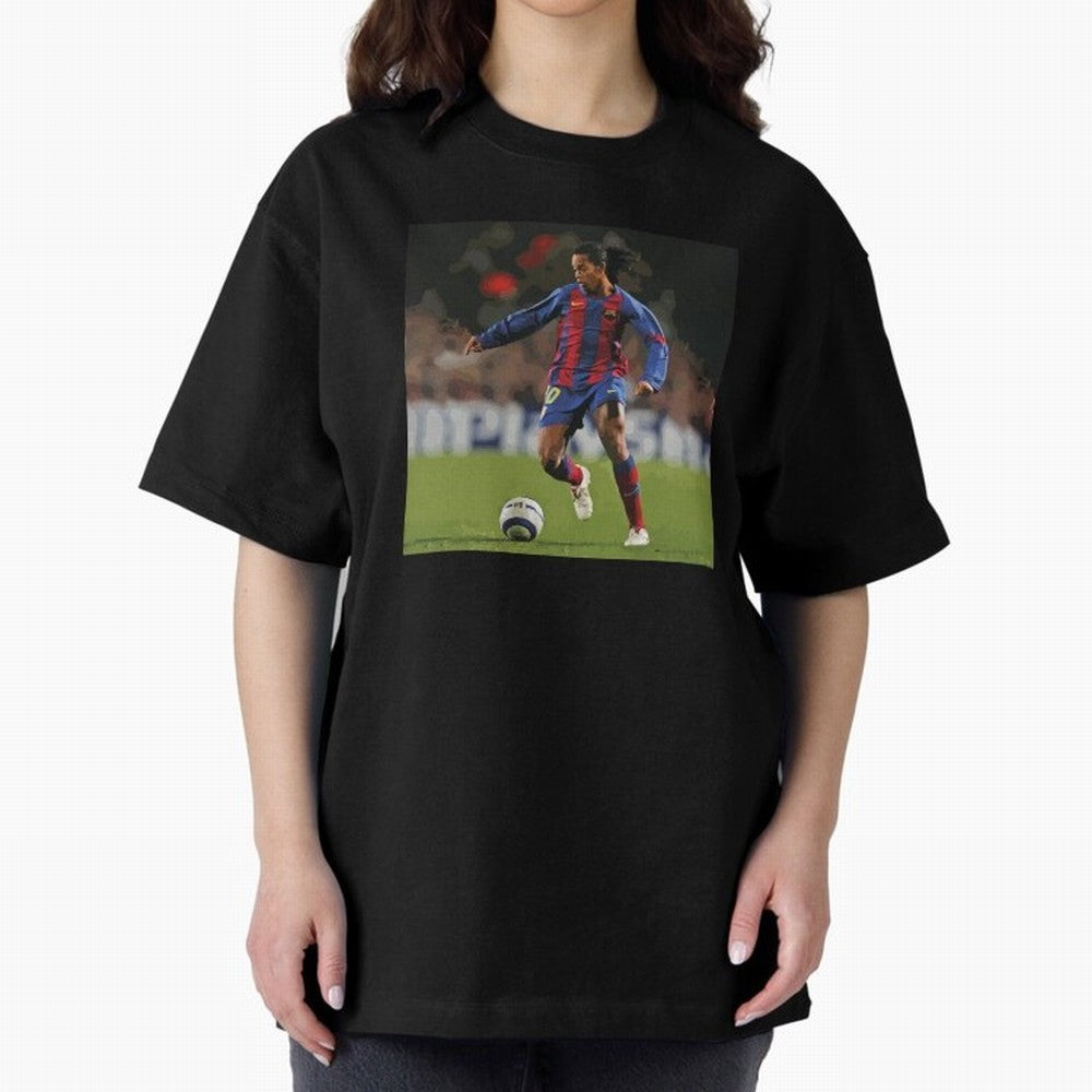 The Magician Ronaldinho Classic T-Shirt Bring Trophy Dreams to the FIFA World Cup 2026 Journey through Neymar Highlights, Brazil Pride, Classic Soccer Heritage, Championship Pressure, Fan Loyalty and International Pride; Great for Watch Parties,