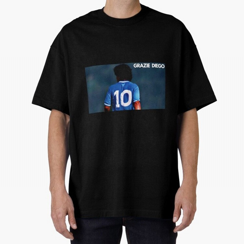 GRAZIE DIEGO! Classic T-Shirt Honor the Beautiful Game during FIFA World Cup 2026 Group Stage for Fans of CR7 and Messi and France and Portugal, Bringing Champion Mindset, Group Stage Buzz, Knockout Tension and Passionate Fan Culture; Perfect for
