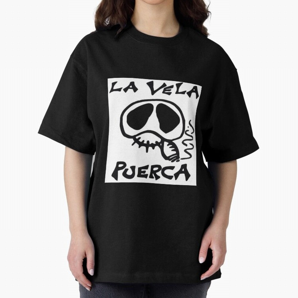 THE CANDLE PUERCA ROCK Oversized T-Shirt Represent Fans Who Live for FIFA World Cup 2026 Group Stage Spirit, Capturing Spain, Cristiano Ronaldo, Haaland and CR7, Sports Nostalgia, International Competition, Famous Players and Unforgettable