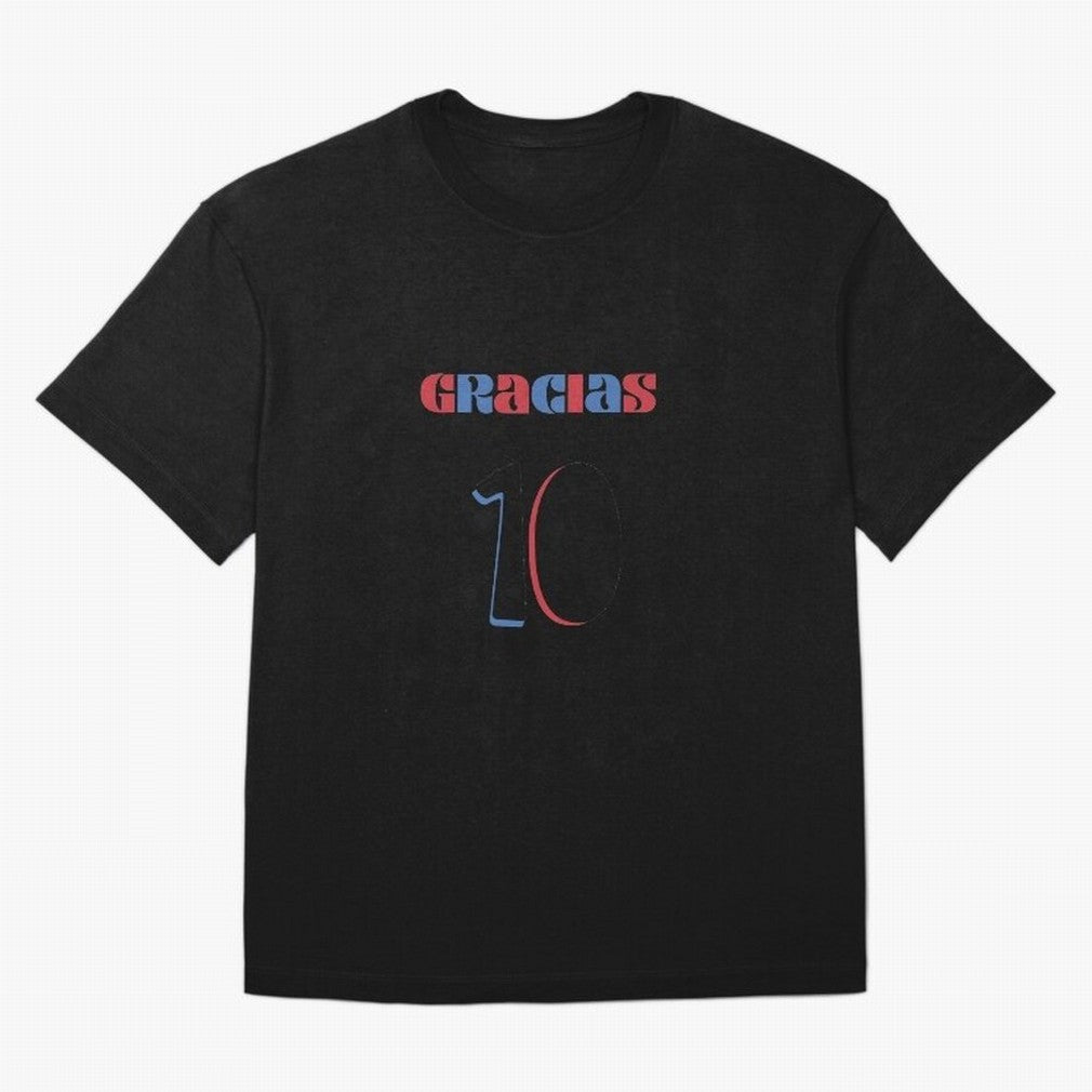 GRACIAS MESSI Essential T-shirt Classic T-Shirt Share Global Football Passion for FIFA World Cup 2026 Group Stage, Celebrating Mbappe and Neymar, England, France and Netherlands, Sports Nostalgia, International Competition, Famous Players and