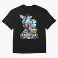 Cancha & Mate Dreams ¨C Argentina Football Heritage - Argentina Football Mate Mascot - Messi 10 Soccer Fan Art Classic T-Shirt Step into the FIFA World Cup 2026 Group Stage Journey through Haaland Highlights, Netherlands Pride, Worldwide Fan
