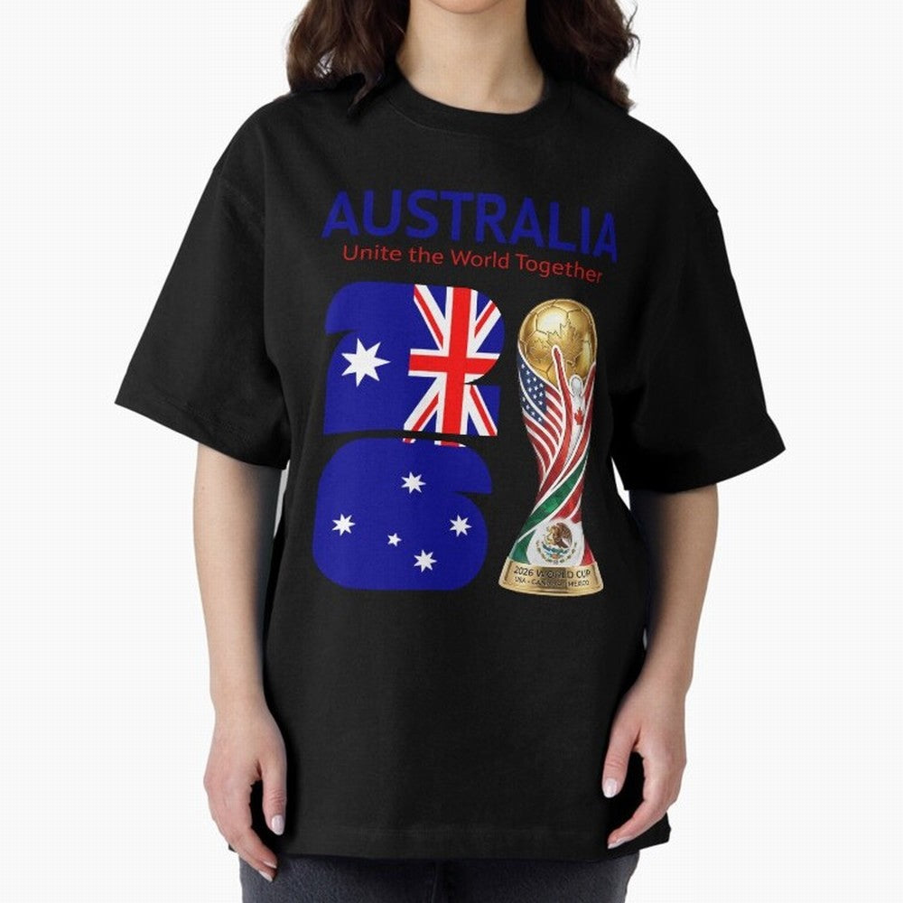 World Cup 2026, AUSTRALIA Classic T-Shirt Show Support during Global Football Passion for FIFA World Cup 2026, Built around Neymar, England and Germany, Stadium Memories, Football Loyalty, International Chants and Championship Tradition; Ideal for