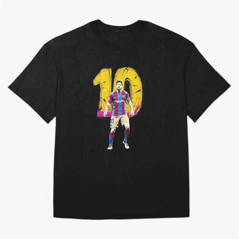 Messi sticker Oversized T-Shirt Bring FIFA World Cup 2026 USA Canada Mexico Spirit, Made for England, Haaland, Vintage Soccer Flavor, Modern Football Stars, National Flags and Final Night Emotion; Made for Collectors Who Enjoy Iconic Players,