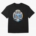 Argentina Football Pride- Albiceleste Soccer Classic T-Shirt Support Iconic Players in FIFA World Cup 2026 Spirit, Driven by Brazil, Portugal and Argentina, Messi, Neymar and Mbappe, Tournament Hype, Historic Matchups, Family Viewing Parties and