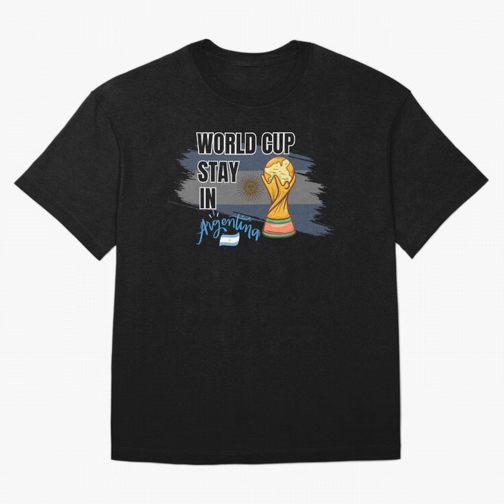 World Cup stay in Argentina Oversized T-Shirt Show Fan Pride Across the FIFA World Cup 2026 Journey through Messi Highlights, England, France and Netherlands Pride, Football History, Final Match Energy, Crowd Noise and Once in a Lifetime Moments;