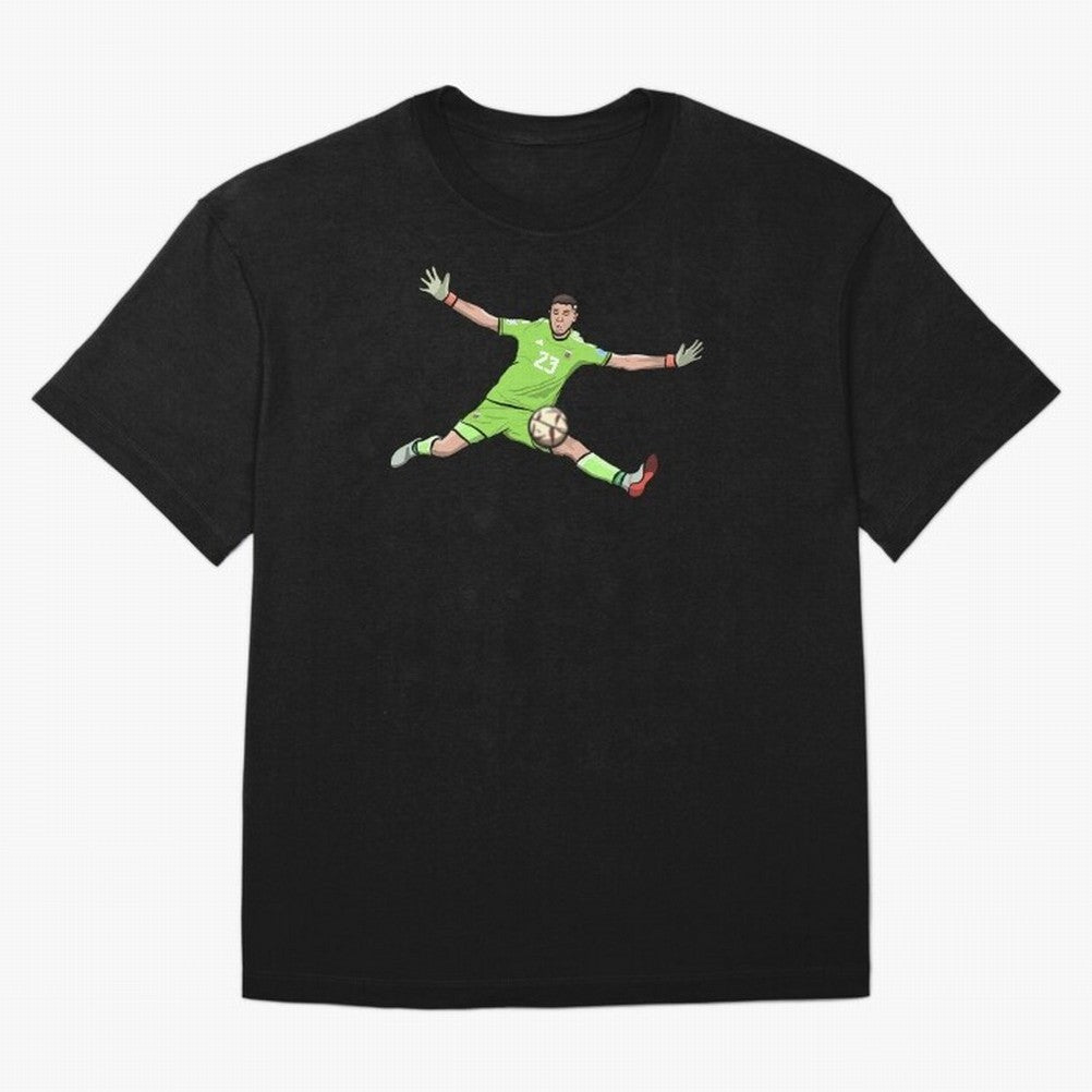Emi 'Dibu' Martinez, the Heroic Save! Classic T-Shirt Make Every Kick Count in FIFA World Cup 2026 with Cristiano Ronaldo, England and Germany Energy, Global Supporter Spirit, Legendary Goals, National Colors and Tournament Celebration; Ideal for