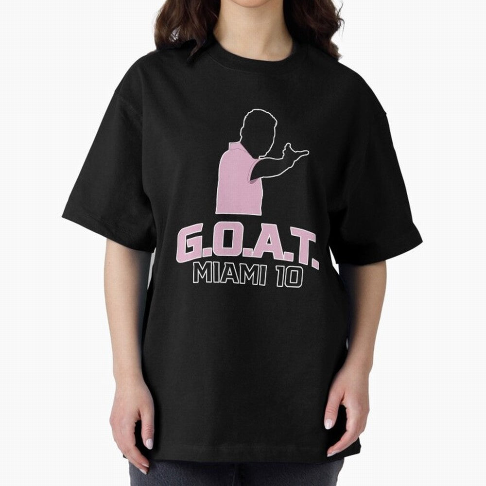 GOAT - MIAMI 10 Classic T-Shirt Support the Legends of FIFA World Cup 2026 Spirit, Made for Argentina and Brazil, CR7, Champion Mindset, Group Stage Buzz, Knockout Tension and Passionate Fan Culture; Made for Collectors Who Enjoy Iconic Players,