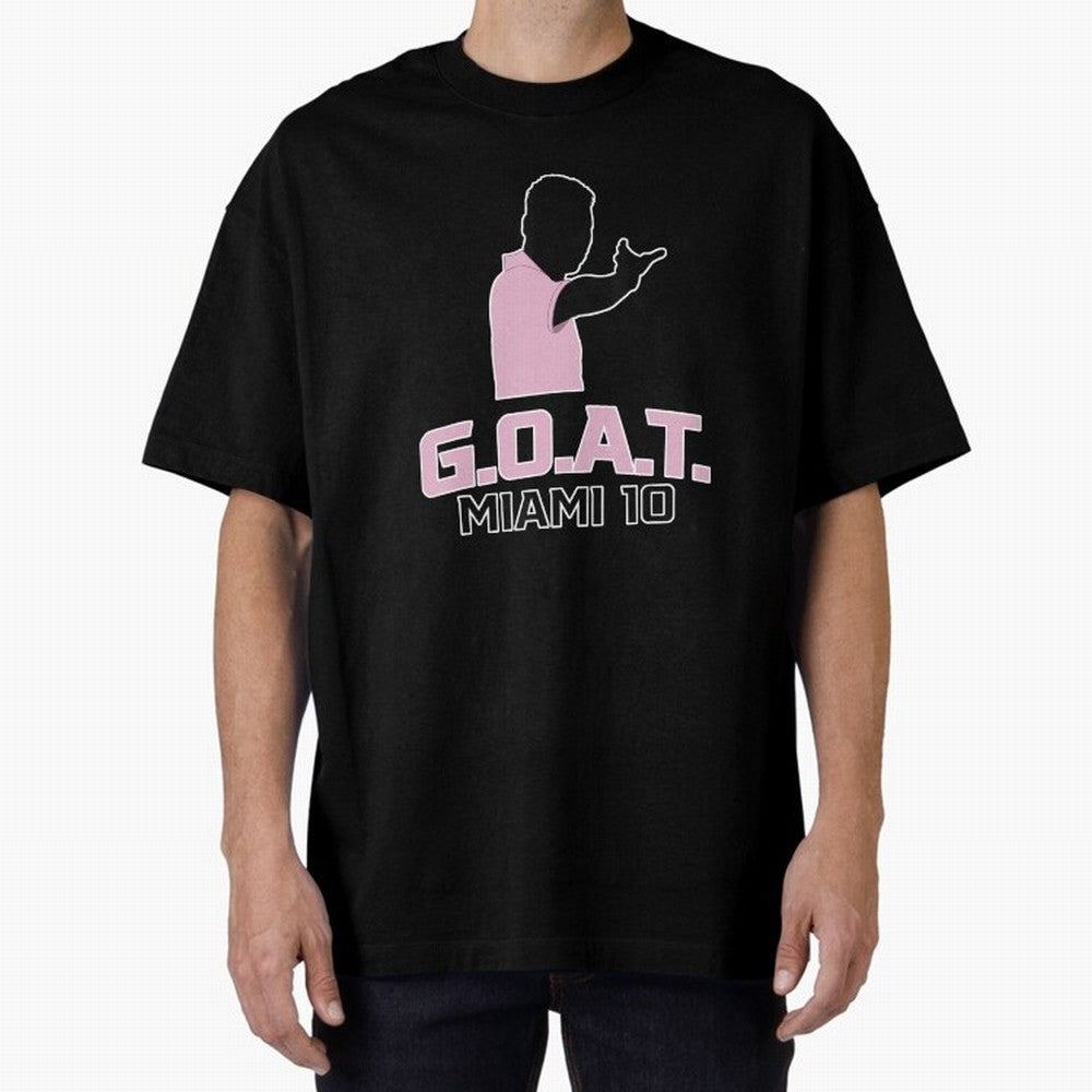 GOAT - MIAMI 10 Classic T-Shirt Support the Legends of FIFA World Cup 2026 Spirit, Made for Argentina and Brazil, CR7, Champion Mindset, Group Stage Buzz, Knockout Tension and Passionate Fan Culture; Made for Collectors Who Enjoy Iconic Players,