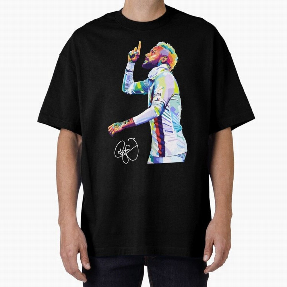 Neymar Jr Football Wpap Pop Art Classic T-Shirt Elevate FIFA World Cup 2026 USA Canada Mexico Spirit, Centered on Argentina, France and Brazil, Haaland, Tournament Hype, Historic Matchups, Family Viewing Parties and Global Sports Pride; Created for