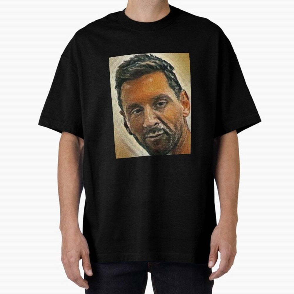Messi Oversized T-Shirt Join Supporters Worldwide for FIFA World Cup 2026 Driven by CR7 and Messi, Argentina, France and Brazil Energy, Classic Soccer Heritage, Championship Pressure, Fan Loyalty and International Pride; Ideal for Passionate Fans