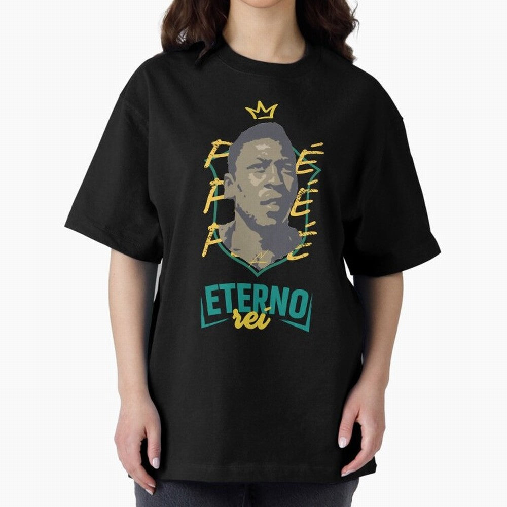 Messi and Neymar wearing a Pele t-shirt - Pel¨¦ Eterno - Pele Forever Rei Classic T-Shirt Support Iconic Players in Global Football Passion for FIFA World Cup 2026, with Mbappe and Neymar, Portugal, Spain and Germany, Game Day Rituals, Football