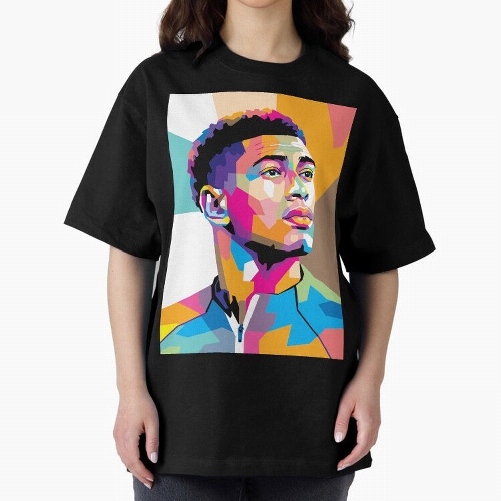 Jude Bellingham in WPAP Style Classic T-Shirt Build FIFA World Cup 2026 Group Stage for Fans of Neymar and Argentina, Bringing Stadium Memories, Football Loyalty, International Chants and Championship Tradition; Made for Die Hard Supporters, Soccer