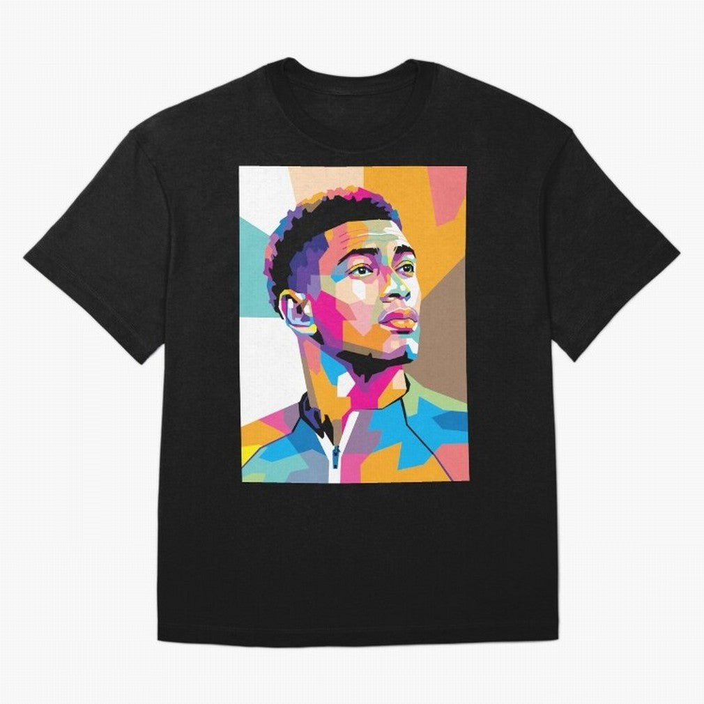 Jude Bellingham in WPAP Style Classic T-Shirt Build FIFA World Cup 2026 Group Stage for Fans of Neymar and Argentina, Bringing Stadium Memories, Football Loyalty, International Chants and Championship Tradition; Made for Die Hard Supporters, Soccer