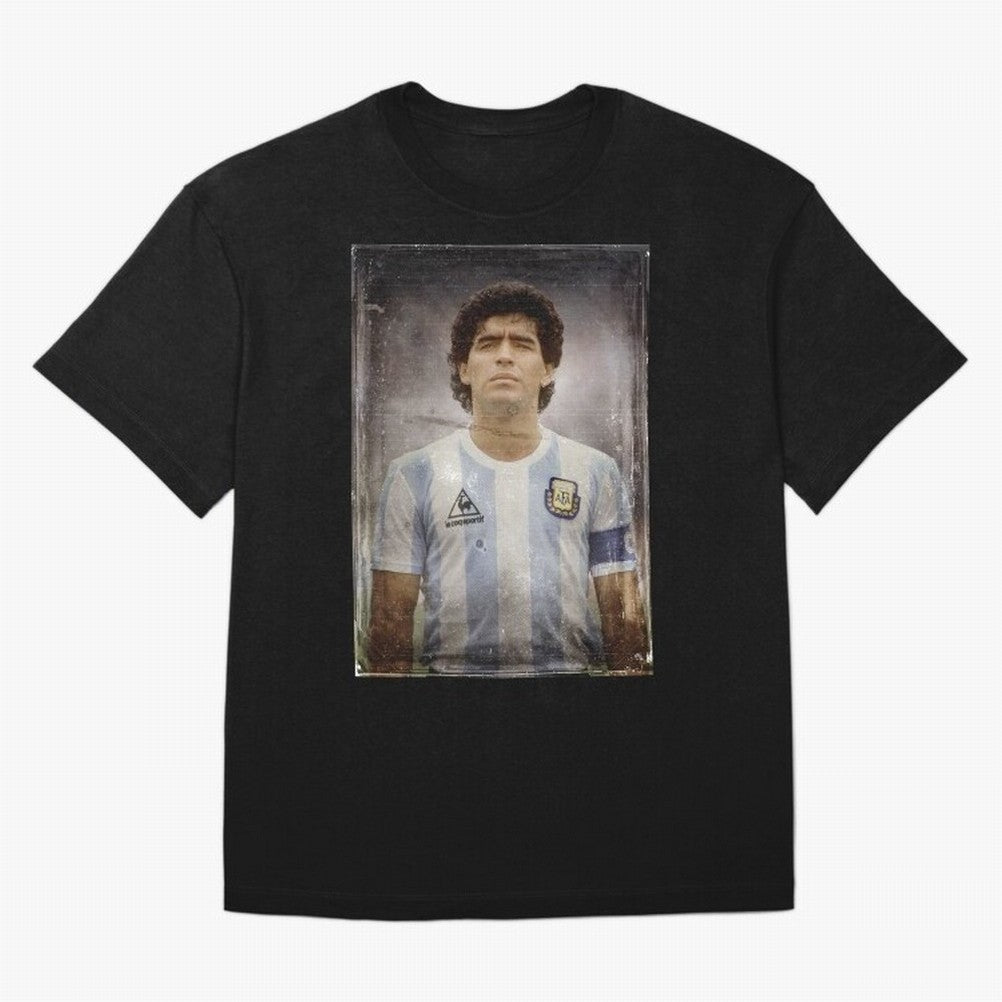 Diego Maradona Classic T-Shirt Honor FIFA World Cup 2026 for Fans of Haaland and Portugal, Spain and Germany, Bringing Tournament Hype, Historic Matchups, Family Viewing Parties and Global Sports Pride; Great for Watch Parties, Sports Bars, Family