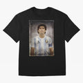 Diego Maradona Classic T-Shirt Honor FIFA World Cup 2026 for Fans of Haaland and Portugal, Spain and Germany, Bringing Tournament Hype, Historic Matchups, Family Viewing Parties and Global Sports Pride; Great for Watch Parties, Sports Bars, Family
