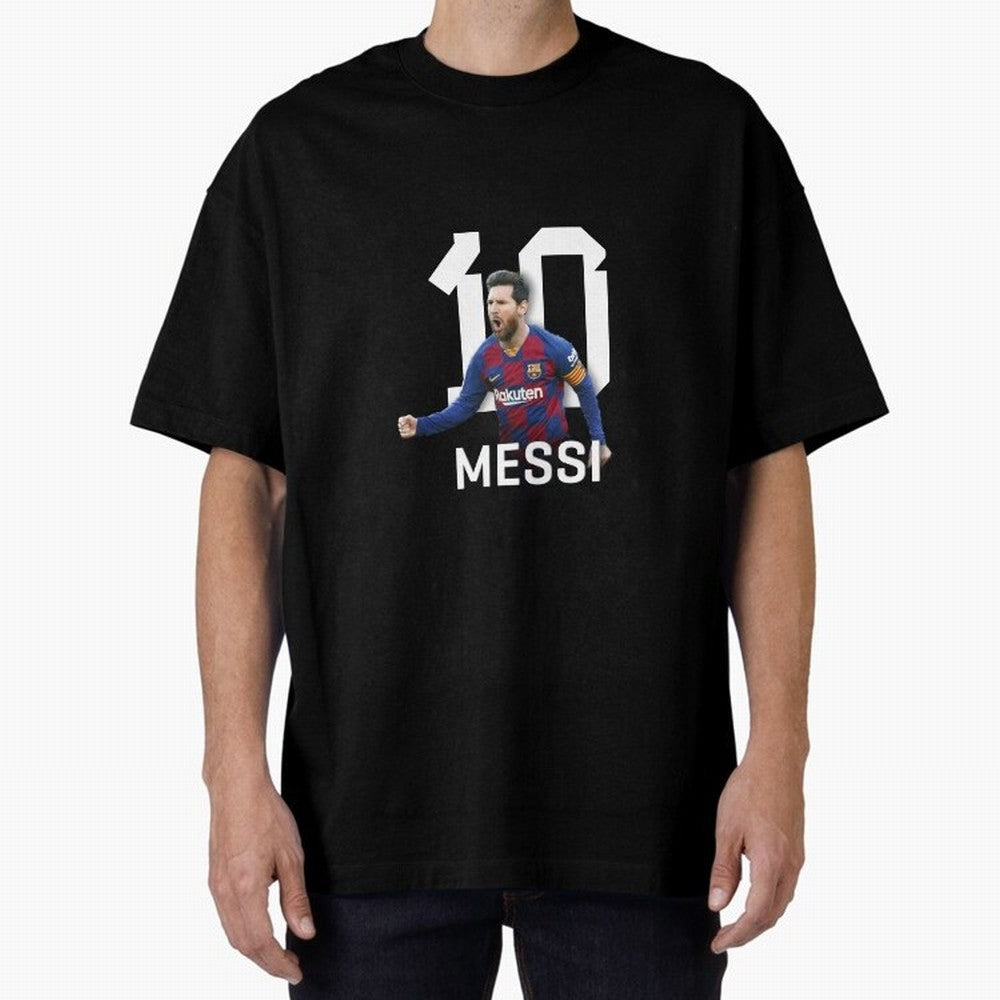 Leo Messi Oversized T-Shirt Celebrate the Magic of the FIFA World Cup 2026 Journey through Messi and Cristiano Ronaldo Highlights, Portugal Pride, Football Passion, Legendary Performances, Festival Vibes and Supporter Community; Perfect for Fans,