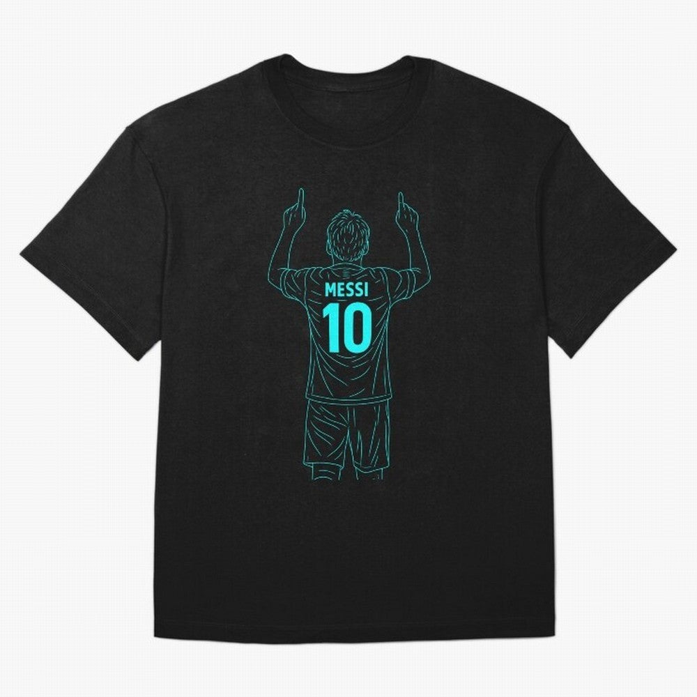Messi Iconic Celebration Oversized T-Shirt Celebrate National Team Dreams in FIFA World Cup 2026 Group Stage Inspired by Cristiano Ronaldo, Haaland and CR7, France Energy, Vintage Soccer Flavor, Modern Football Stars, National Flags and Final Night