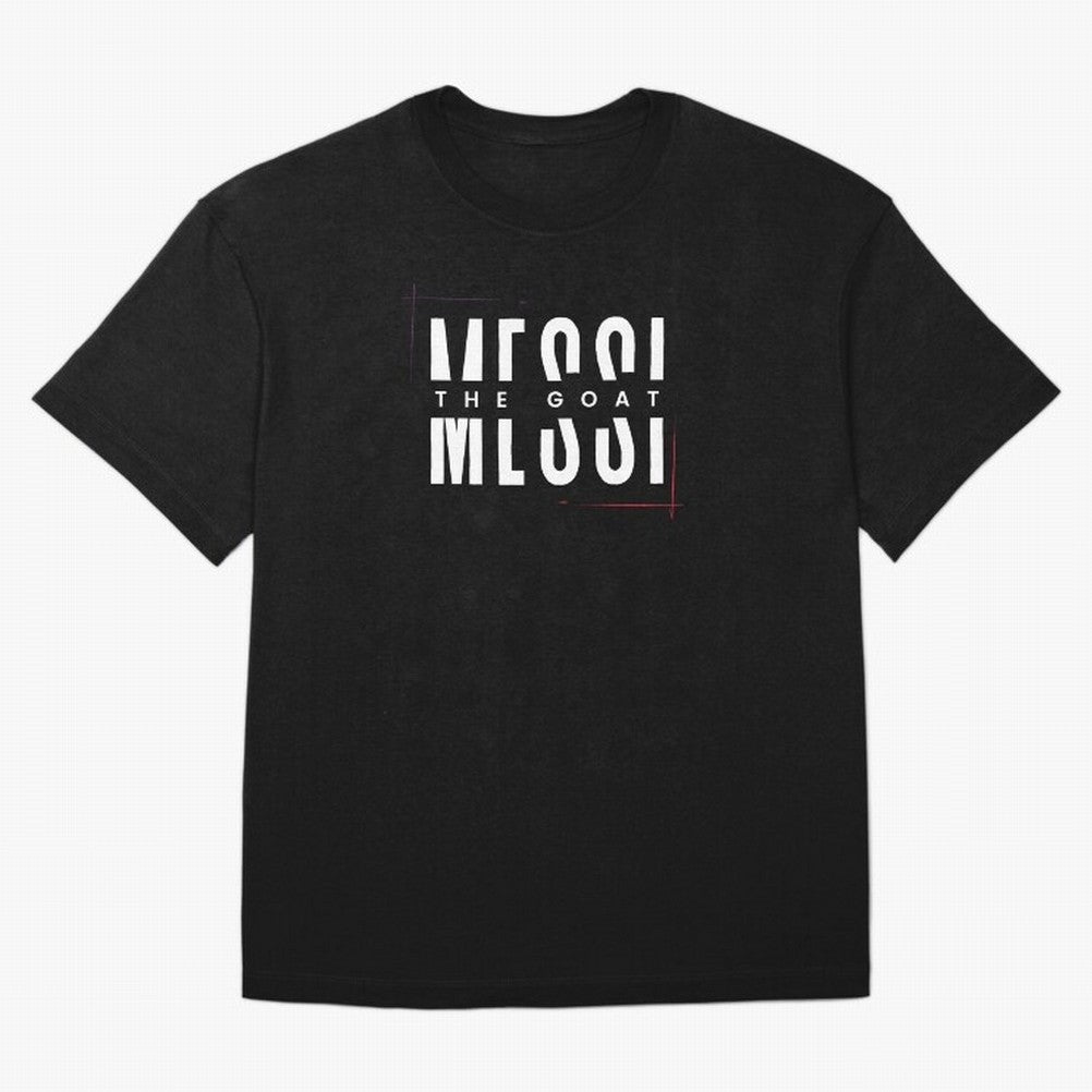 Messi Fan Art - THE GOAT (Black Edition) Classic T-Shirt Make Every Kick Count in FIFA World Cup 2026 Group Stage Spirit, Featuring France, Neymar, Stadium Memories, Football Loyalty, International Chants and Championship Tradition; Ideal for Fans