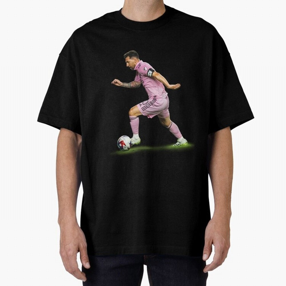 Messi Inter Miami Soccer Art ¨C Football Legend in Pink Jersey Classic T-Shirt Treasure FIFA World Cup 2026 Group Stage Filled with Mbappe, France and Portugal Energy, Match Day Excitement, Supporter Culture, Golden Goals and Global Football