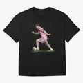 Messi Inter Miami Soccer Art ¨C Football Legend in Pink Jersey Classic T-Shirt Treasure FIFA World Cup 2026 Group Stage Filled with Mbappe, France and Portugal Energy, Match Day Excitement, Supporter Culture, Golden Goals and Global Football