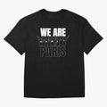 We are Paris Oversized T-Shirt Relive Match Day Hype around FIFA World Cup 2026 USA Canada Mexico, Neymar, France, Tournament Hype, Historic Matchups, Family Viewing Parties and Global Sports Pride; Created for Match Day Parties, Soccer Gifts, Fan