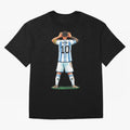 Pixelated Messi Topo Gigio Classic T-Shirt Join FIFA World Cup 2026 USA Canada Mexico for Fans of Neymar and Spain and Netherlands, Bringing Match Day Excitement, Supporter Culture, Golden Goals and Global Football Passion; Ideal for Passionate