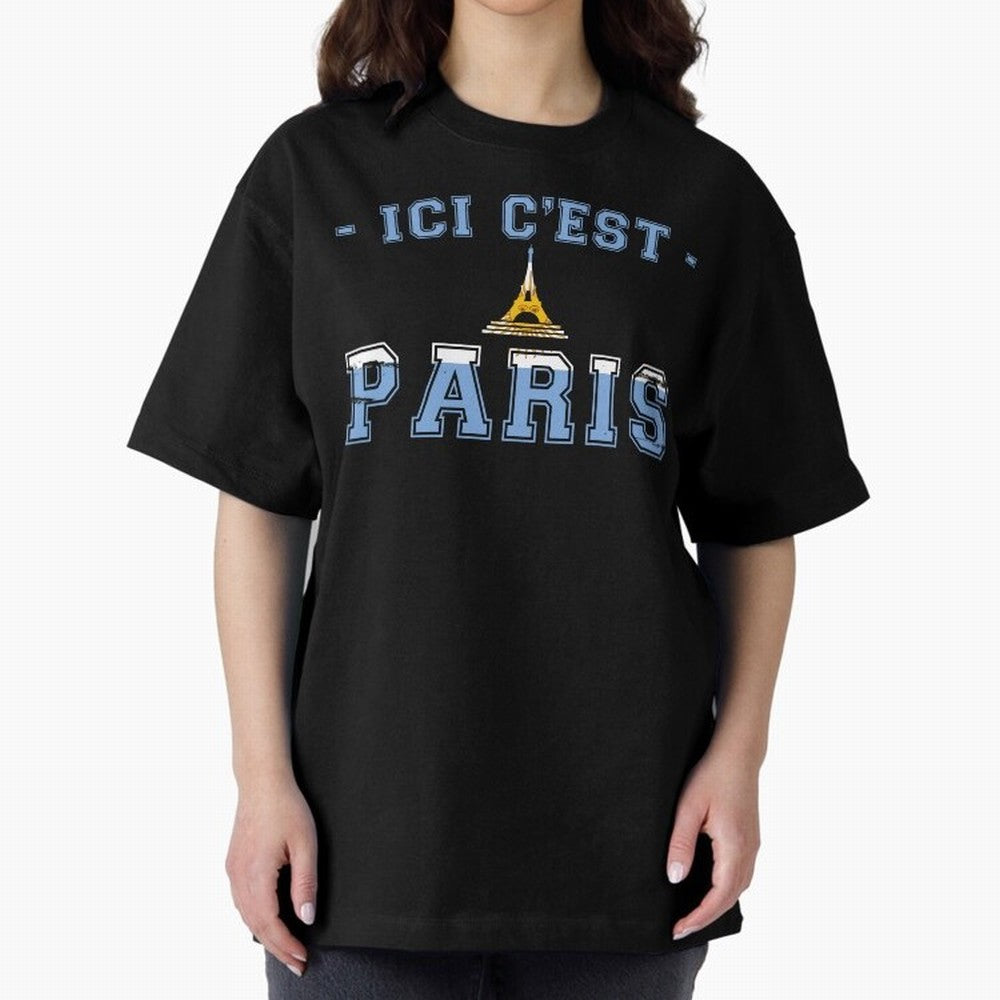 ici c'est paris t-shirts, bienvenue messi, welcome messi, psg fans Classic T-Shirt Support Iconic Players in Global Football Passion for FIFA World Cup 2026 Group Stage, Celebrating Mbappe and Neymar, Germany, Tournament Hype, Historic Matchups,