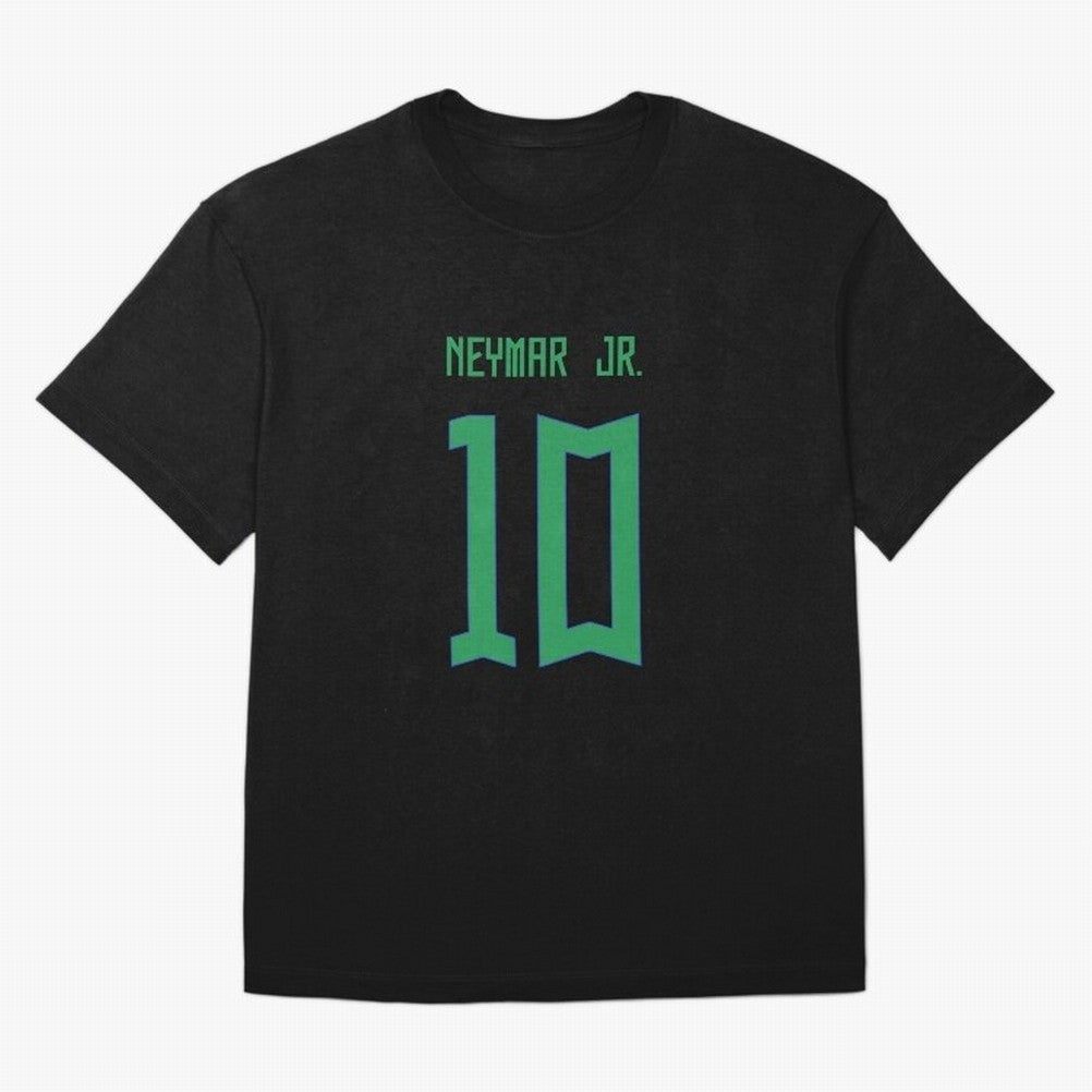 Neymar Jr Brazil Home Jersey 2023 Classic T-Shirt Relive the FIFA World Cup 2026 Journey through Haaland and Mbappe Highlights, Argentina and Brazil Pride, Champion Mindset, Group Stage Buzz, Knockout Tension and Passionate Fan Culture; Perfect for