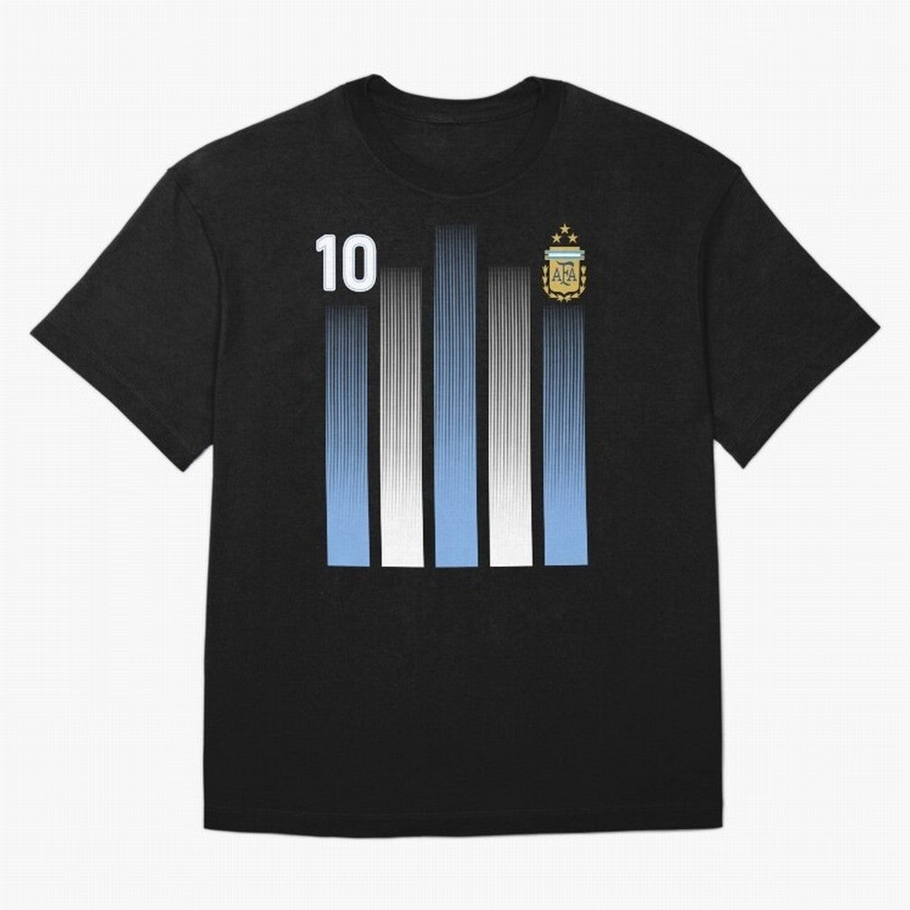 Plaid Blue - White Argentina Football 3-Star Champion World Cup Essential T-Shirt Show Your Stadium Side during the FIFA World Cup 2026 USA Canada Mexico Journey through Messi, CR7 and Mbappe Highlights, Spain and Netherlands Pride, Fan Favorite