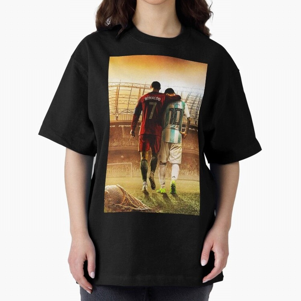 christian and messi Classic T-Shirt Celebrate Unforgettable Nights in FIFA World Cup 2026 USA Canada Mexico Spirit, Filled with Spain and Netherlands, Messi, CR7 and Mbappe, Football History, Final Match Energy, Crowd Noise and Once in a Lifetime